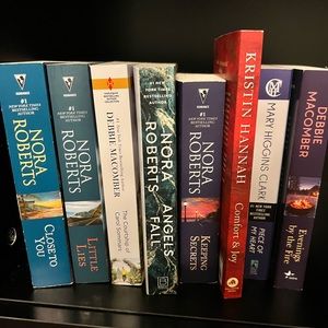 8 paperback book bundle